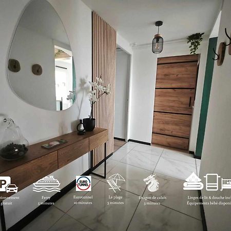Calais Plage-Gare Appartement Elegant Tout Equipe Екстериор снимка